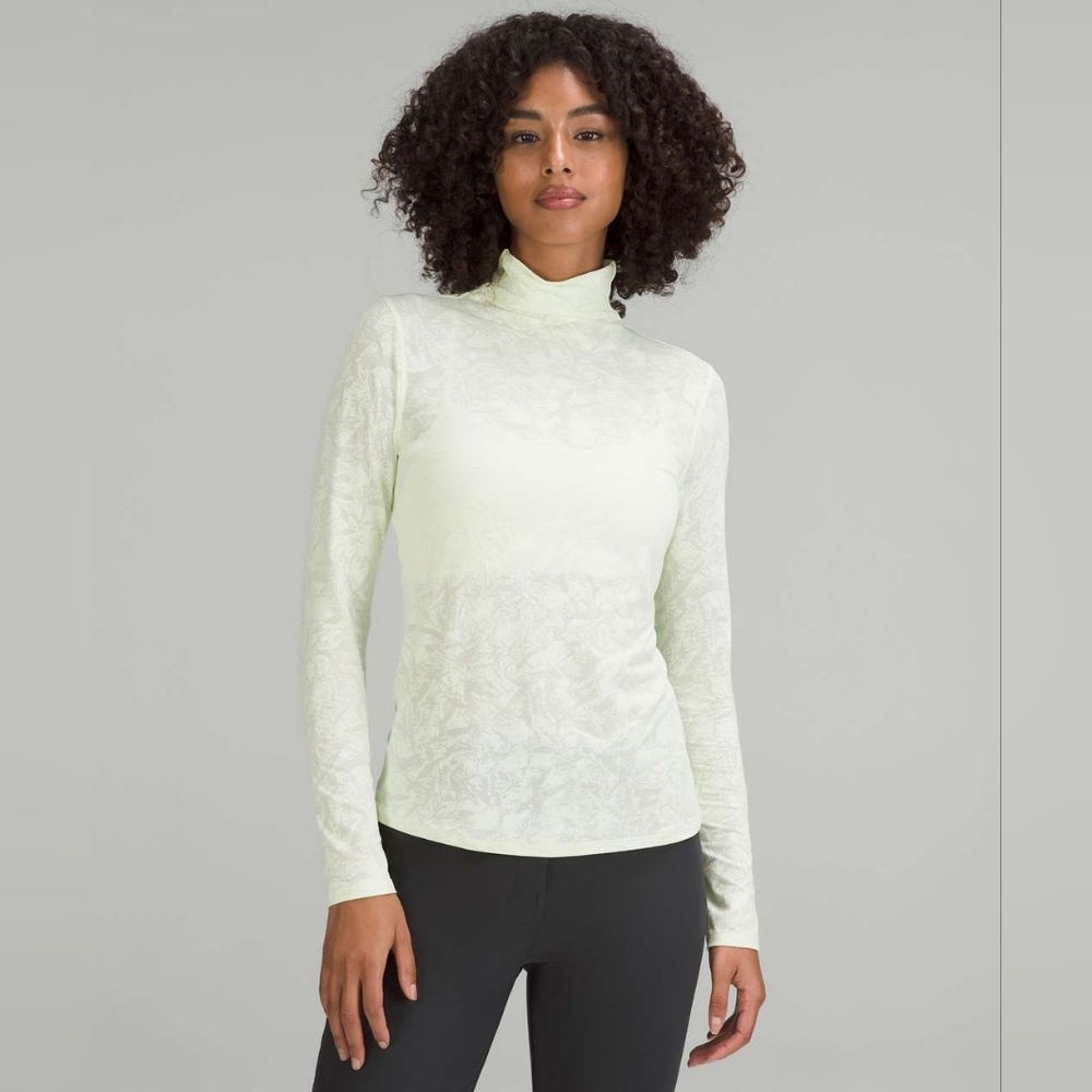Lululemon Slim-Fit Jacquard Turtleneck